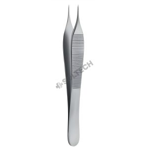 Jacobson-Adson, Delicate Dissecting Forcep, Smooth, STR, 0,4 mm, 12 cm - 4 3/4