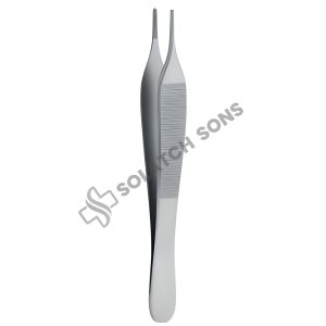 wald Delicate Dissecting Forceps, Smooth Tip (STR), 1.7 mm, 12 cm