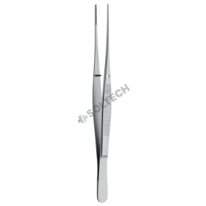 Semken Delicate Dissecting Forceps, 1 mm, STR / CVD, 12.5 cm – 15 cm