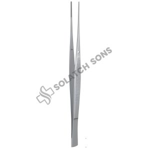Taylor Delicate Dissecting Forceps with Dissector End, STR / CVD, 1.5 mm, 17.5 cm (7") – Precision Surgical Instrument