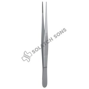 Dissecting Forcep, Narrow – STR, 1.5 mm, Various Lengths: 11.5–20 cm (4 1/2" – 8")