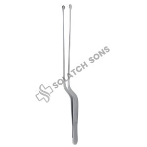 Adson Bayonet-Shaped Pituitary Dissecting Forceps, STR, 6 mm, 23 cm (9")