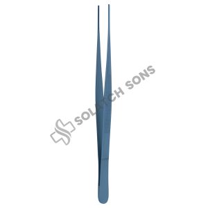 DE BAKEY Atraumatic Dissecting Forcep – STR, 1–3 mm, 15–24 cm (6" – 9 1/2"), Titanium (TI)