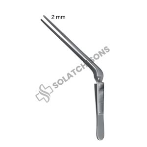 Troeltsch Angular-Shaped Cross Action Forcep – 12 cm (4 3/4")