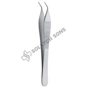 Standard Adson Delicate Tissue Forcep – CVD, 1 mm, 12 cm (4 3/4"), 1:2