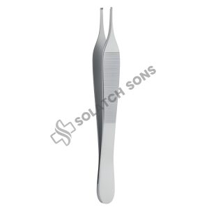 Adson-Ewald Delicate Tissue Forcep – 2 mm, 12 cm (4 3/4"), 1:2