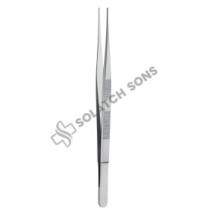 Delicate Tissue Forcep – Straight (STR), 0.6 mm / 0.8 mm / 1 mm, 15 cm (6")