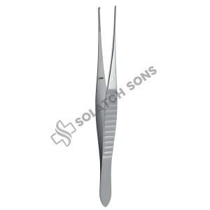 Gillies Delicate Tissue Forcep – STR, 1.5 mm, 15.5 cm (6"), 1:2
