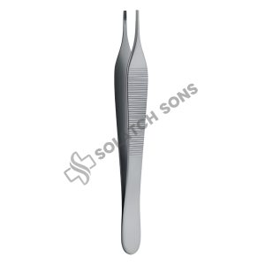 Adson-Brown Skin Forceps, / CVD, 2 mm, 12–15 cm (4 3/4" – 6")