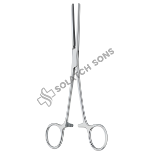 Rochester-Pean Hemostatic Forceps 30 cm Straight and Curved Surgical Instrument