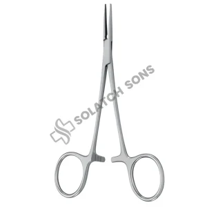 Halsted-Mosquito Hemostatic Forcep – STR & CVD, 12.5 cm (5") Surgical Vessel Clamp