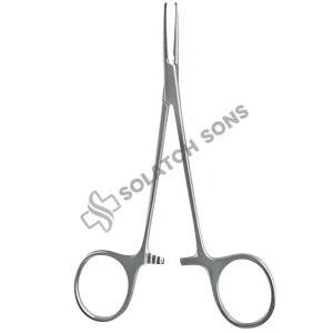 Halsted-Mosquito Hemostatic Forcep – STR & CVD, 12.5 cm (5″), 1:2 Ratio Surgical Vessel Clamp