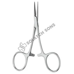 Micro-Mosquito Hemostatic Forcep – STR & CVD, 10 cm & 12.5 cm (4" & 5"), Optional 1:2 Ratio Surgical Vessel Clamp