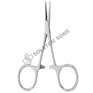 Hartmann Hemostatic Forcep – STR & CVD, 10 cm (4"), Optional 1:2 Ratio Surgical Vessel Clamp