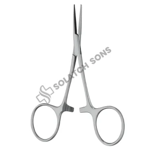 Carrel Hemostatic Forcep – STR, 10 cm (4") Surgical Vessel Clamp