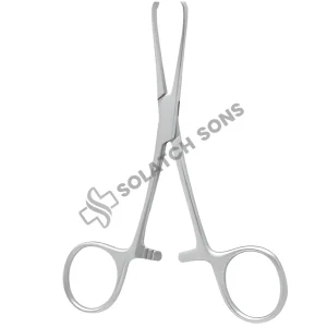 Tuffier Hemostatic Forcep – Straight (STR), 13 cm (5") Surgical Vessel Clamp