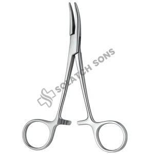 Moynihan Hemostatic Forcep – Curved (CVD), 15 cm (6") Surgical Vessel Clamp