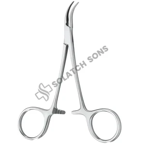 Mosquito-Dandy Hemostatic Forcep – CVD Sideways & Cross Serr, 12 cm (4 3/4") Surgical Clamps