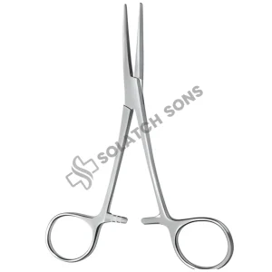 Dixon-Lovelace Hemostatic Forcep – Straight (STR), Cross Serrated, 16 cm (6 1/4") Surgical Vessel Clamp – 1:2 Ratio