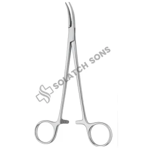 Nissen Hemostatic Forcep – Curved (CVD), 18.5 cm (7 1/4") & 22 cm (8 1/4") Surgical Vessel Clamps