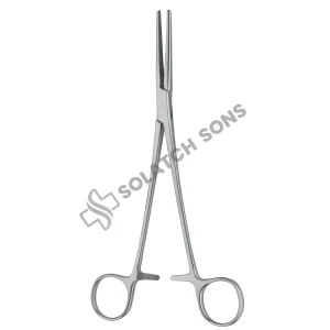 Roberts Hemostatic Forceps – STR & CVD, 22 cm (8 3/4") – Surgical Clamping Instrument