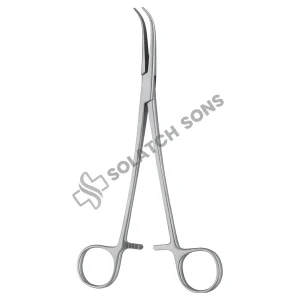 Kelly Hemostatic Forceps – CVD, Slightly CVD & Strongly CVD, 19–24 cm – Surgical Clamping Instrument