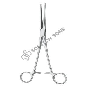 Sarot Hemostatic Forceps – STR & CVD, 24 cm (9 1/2") – Surgical Clamping Instrument