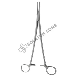 Zenker Ligature Forceps CVD – Slightly & Strongly Curved, 29.5 cm (11½") Surgical Instrument