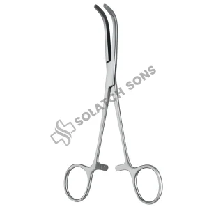 O'Shaugnessy Ligature Forceps, Curved (CVD), 15.5–19 cm (6"–7½") – Surgical Hemostatic Forceps