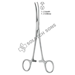 Mikulicz Peritoneal Forceps CVD – 18–20 cm (7"–8"), 1:2 Surgical Instrument