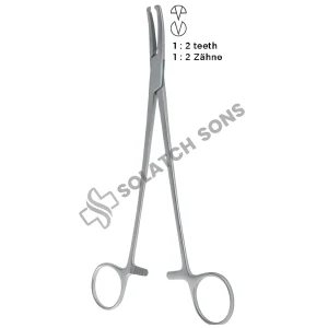 Faure Peritoneal Forceps CVD & Slightly CVD – 20 cm (8"), 1:2 Surgical Instrument