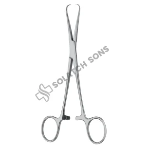 Bernhard Towel Forceps — Surgical Draping Clamp (16.5 cm / 6½")