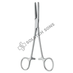 Smooth Tubing Forceps — Atraumatic Tube & Line Clamp (16.5–18 cm / 6½"–7")