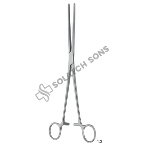 Bozemann STR Dressing Forcep 26 cm – Precision Surgical Instrument 10 1/4" (1:3 Ratio)