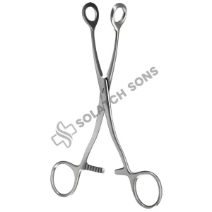 Foster-Ballenger Tongue Sponge Holding Forcep – 16 cm (6 1/4") | Precision Surgical Instrument