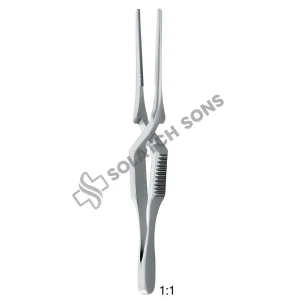 Diethrich Bulldog Clamp – 4.9 cm, 5.3 cm & 5.6 cm | 8 mm, 12 mm & 16 mm Jaw | 1:1 Ratio Surgical Instrument