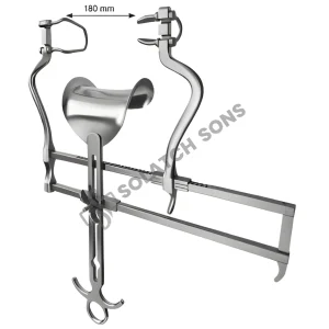 Balfour USA Model Abdominal Retractor 200 mm Self-Retaining Surgical Retractor – 45 x 68 mm & 68 x 85 mm Blades