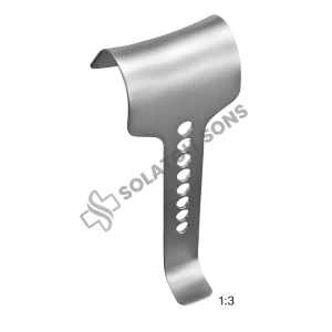 Abdominal Retractor 47 x 65 mm Surgical Stainless Steel Retractor for General & Abdominal Surgery