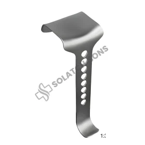 Abdominal Retractor 56 x 56 mm Surgical Stainless Steel Retractor for Abdominal & General Surgery