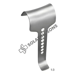Abdominal Retractor 47 x 65 mm Surgical Stainless Steel Retractor for General & Abdominal Surgery