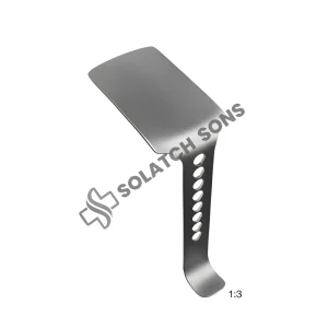 Abdominal Retractor 80 x 98 mm Stainless Steel Surgical Retractor for Abdominal & General Surgery