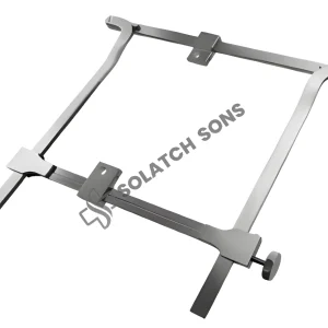 Abdominal Retractor Complete Set with Foldable Frame 240 x 300 mm – 8 Interchangeable Blades Stainless Steel Surgical Retraction System