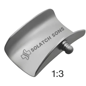 Abdominal Retractor Blade 38 × 60 mm Stainless Steel Surgical Retractor for Abdominal & General Surgery